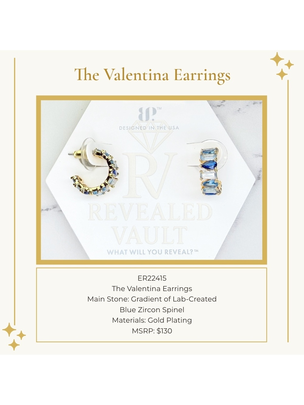 The Valentina Earrings - OG